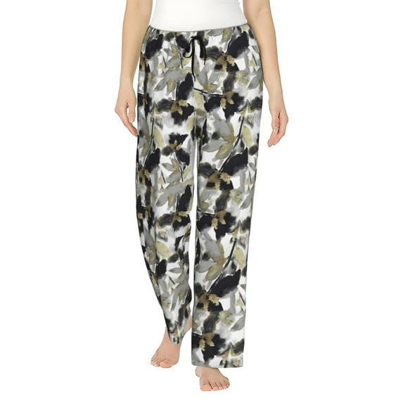 Xecao Abstract Watercolor Women's Straight Lounge Pajama Pants: The Epitome of Relaxed Sleepwear