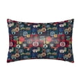 thumbnail image 1 of Xecao Adventure Camping Badge Pattern Satin Pillowcases for Hair and Skin, Luxurious and Silky Pillow Cases with Envelope Closure, 20x30 Inches, 1 of 7