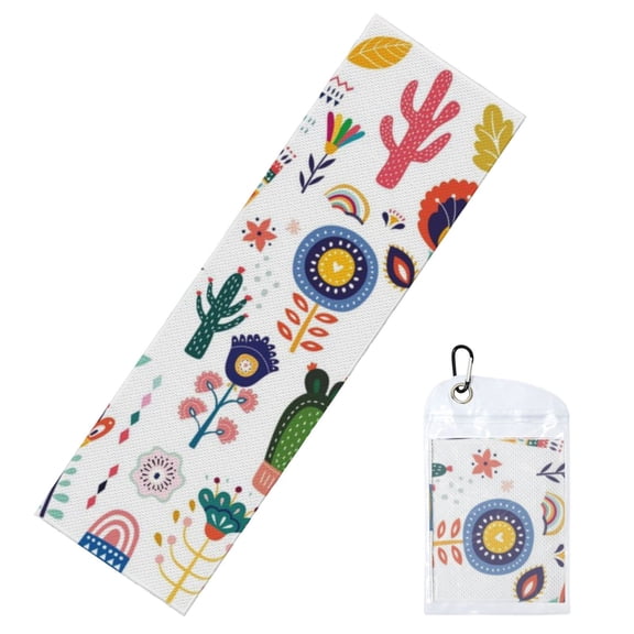 Xecao Alpaca Flower Ice Towel: a quick-dry, cold sweat-absorbing neck wrap perfect for running, swimming, yoga, gym workouts, and all your exercise needs