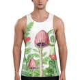 thumbnail image 1 of Xecao Amanita Fly Agaric Men's Tank Top Workout Quick Dry Sleeveless Gym Jogging Muscle Shirts Summer Swim Beach Tops, 1 of 9