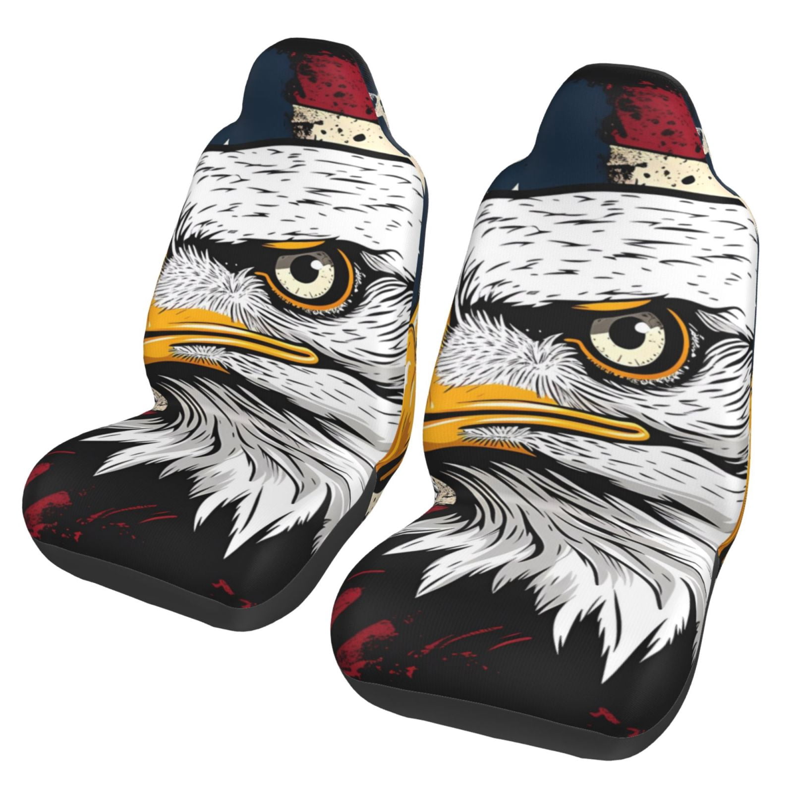 Eagle Aztec Print Pattern Pet Car Seat Cover