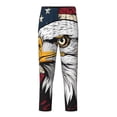 thumbnail image 1 of Xecao American Bald Eagle Print Teenagers' Pajama Pants Long Sleep Pants Soft Elastic Waist Pajama Bottoms Elastic waist with 2 Pockets 5-16 Years-XS(5-6), 1 of 6
