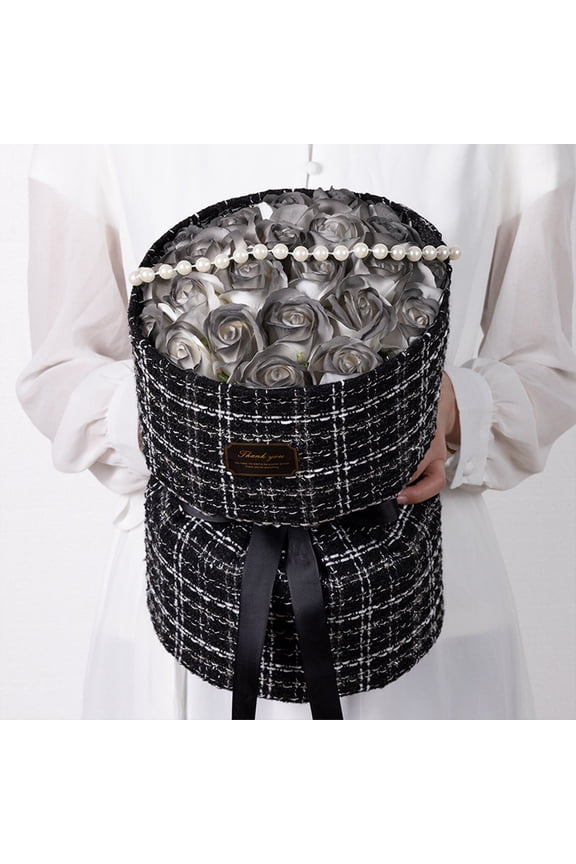 Valentine’s Day Soap Rose Bouquet 18 Artificial Roses Gift Box, Long Lasting Flowers for Anniversary Mother’s Day Birthday Romantic Gift