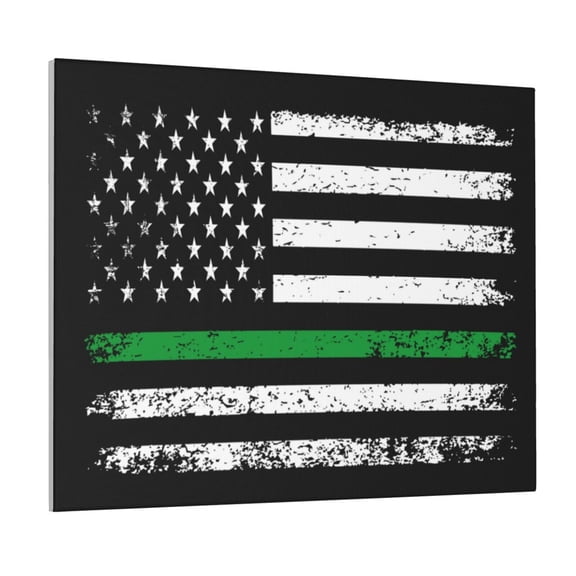 Xecao American Flag for Waterproof Framed Canvas Art - Modern Home Decor with Real Wood Frame for Gifting and Interior Design,Horizontal