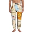 thumbnail image 1 of Xecao Animals Print Active Tech Joggers for Men, Mens Sweatpants Lounge Pants with Pockets-Medium, 1 of 5