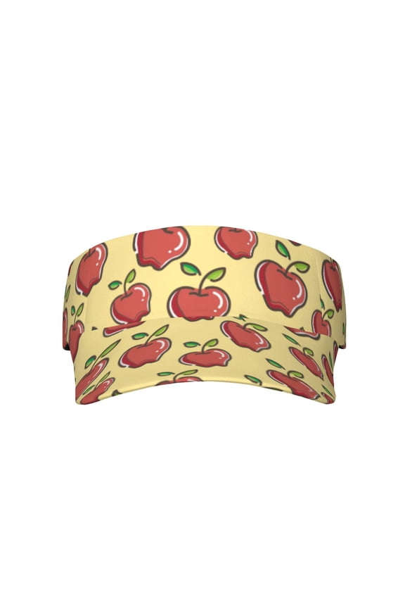 Apple for Adult Sun Cap offers versatile sun protection with adjustable Velcro for a secure fit.