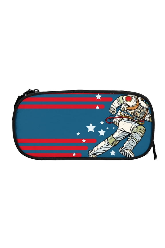 Astronaut Runs Forward print Fanny Pack Belt Bag for Women and Men, Fashionable Waterproof Waist Pack with Adjustable Strap for Traveling, Hiking, Jogging, Cycling