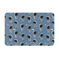 thumbnail image 1 of Xecao Astronaut print Flannel Mat: Non-slip, 16x24in. Ideal for kitchen, bedroom, bath & living room., 1 of 9