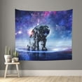 thumbnail image 1 of Xecao Astronauts Start Running patten Tapestry 60x51 Inches Wall Hanging Poster Tapestry for Living Room Bedroom Home Decor, 1 of 6