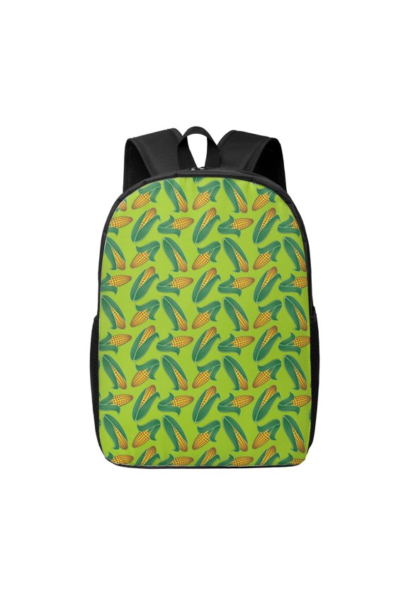 Autumn Corn print Travel Backpack, Large Computer Backpack for Men Women, College School Rucksack Book Bag
