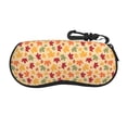 thumbnail image 1 of Xecao Autumn Maple Leaves for Eyeglass Case Soft Shell, Portable Sunglass Case, Fashionable Eyeglass Case with Zipper, Lightweight, 1 of 6