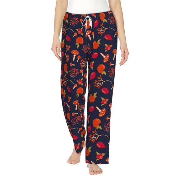 Xecao Autumnal Forest Women's Straight Lounge Pajama Pants: The Epitome of Relaxed Sleepwear