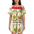 thumbnail image 1 of Xecao Avocado Lovers Wearing Umbrella print Swimsuit for women, Summer-ready, sporty style.Quick-dry fabric. Many sizes & colors., 1 of 9