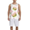 thumbnail image 1 of Xecao Avocado Lovers print basketball shirt for both men and women, a unisex basketball jersey perfect for theme parties-4X-Large, 1 of 6
