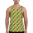 thumbnail image 1 of Xecao Avocado Men's Tank Top Workout Quick Dry Sleeveless Gym Jogging Muscle Shirts Summer Swim Beach Tops, 1 of 9
