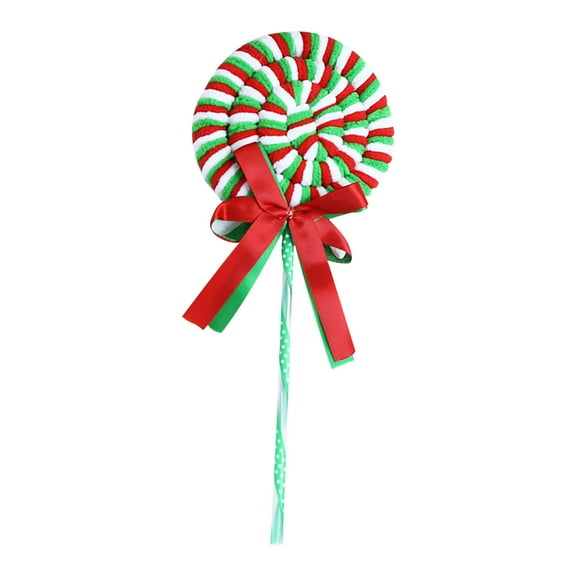 YOHAVEN Colorful Lollipop Pendant Faux Candy Decoration Sweet Hanging Ornament for Bedroom Living Room Gift Bags Keychains Phone Cases Party Holiday Decor