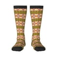 thumbnail image 1 of Xecao Aztec Print Compression Socks for Both Men And Women for Running, Travel, Flight, Nurse, 1 of 6
