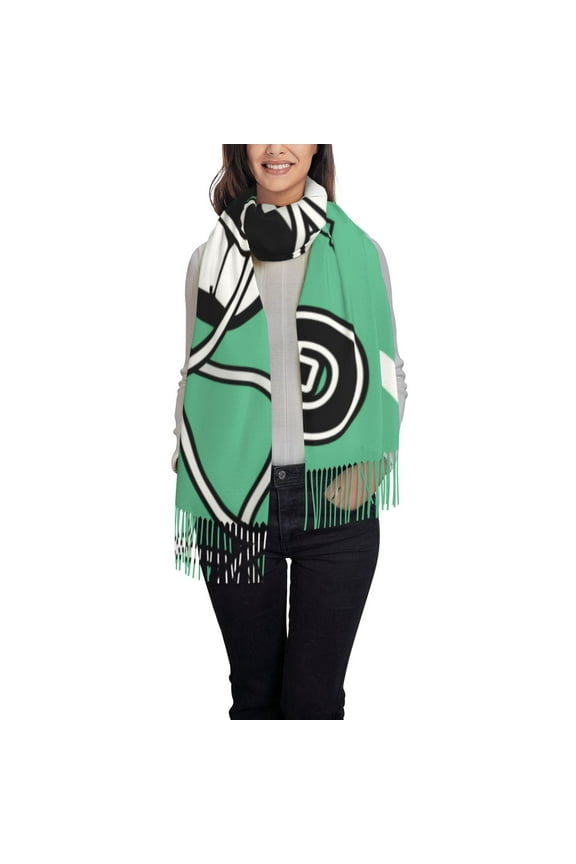 BALL INSIDE THE NET GOAL Pattern Womens Winter Scarf Fall Scarf Oversized Large Scarf for Women Warm Shawl Wrap