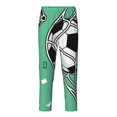 thumbnail image 1 of Xecao BALL INSIDE THE NET GOAL Print Teenagers' Pajama Pants Long Sleep Pants Soft Elastic Waist Pajama Bottoms Elastic waist with 2 Pockets 5-16 Years-XS(5-6), 1 of 6