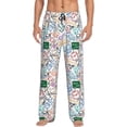 thumbnail image 1 of Xecao Back To School Men's Straight Lounge Pajama Pants: The Ultimate in Comfortable Sleepwear, 1 of 9