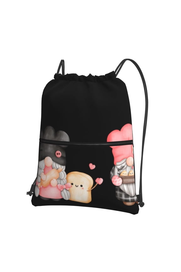 Baker Gnome for Drawstring Bags,Pull String Backpack Bags,String Bag Sackpack