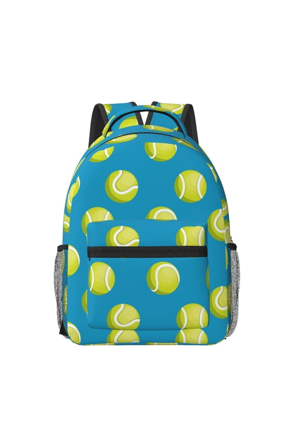 Ball Tennis Travel Backpack: A spacious, stylish computer backpack ideal for men and women, perfect for college, school, or daily travels