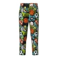 thumbnail image 1 of Xecao Balls Print Teenagers' Pajama Pants Long Sleep Pants Soft Elastic Waist Pajama Bottoms Elastic waist with 2 Pockets 5-16 Years-Small, 1 of 6