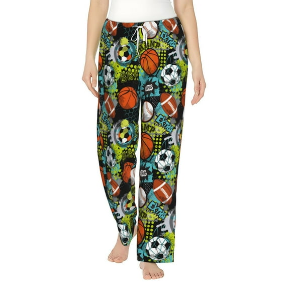 Xecao Balls Women's Straight Lounge Pajama Pants: The Epitome of Relaxed Sleepwear