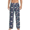 thumbnail image 1 of Xecao Bamboo Panda Men's Straight Lounge Pajama Pants: The Ultimate in Comfortable Sleepwear, 1 of 9