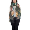 thumbnail image 1 of Xecao Baroque Floral Still Life Pattern Womens Winter Scarf Fall Scarf Oversized Large Scarf for Women Warm Shawl Wrap, 1 of 8