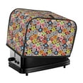 thumbnail image 1 of Xecao Beach Life Print 2 Slice Toaster Cover with Pockets, Small Appliance Cover, Dust and Fingerprint Protection, Machine Washable, 1 of 7