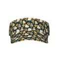 thumbnail image 1 of Xecao Bear Sunflower for Adult Sun Cap offers versatile sun protection with adjustable Velcro for a secure fit., 1 of 8
