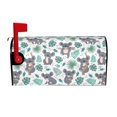 thumbnail image 1 of Xecao Bears and Tropical Leaves for Mailbox Cover with Magnetic Strips, Waterproof and Sunscreen, Adds a Decorative Touch to Your Garden Yard., 1 of 9
