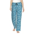 thumbnail image 1 of Xecao Beautiful Floral Women's Straight Lounge Pajama Pants: The Epitome of Relaxed Sleepwear, 1 of 9