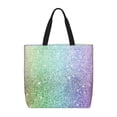 thumbnail image 1 of Xecao Beautiful Glitter for Tote Bag: spacious with inner pockets, ideal for work, shopping, or travel., 1 of 9