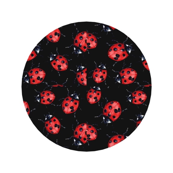 Xecao Beautiful Red Ladybug for Fridge Magnets - Fun Decorative Refrigerator Magnets, Cute and Soft for Stylish Kitchen Accents
