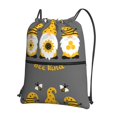 thumbnail image 1 of Xecao Bee Kind for Drawstring Bags,Pull String Backpack Bags,String Bag Sackpack, 1 of 6