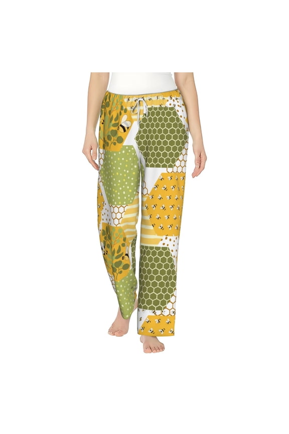 Bee honey Women's Straight Lounge Pajama Pants: The Epitome of Relaxed Sleepwear