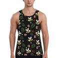 thumbnail image 1 of Xecao Bees Men's Tank Top Workout Quick Dry Sleeveless Gym Jogging Muscle Shirts Summer Swim Beach Tops, 1 of 9