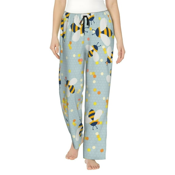 Xecao Bees Women's Straight Lounge Pajama Pants: The Epitome of Relaxed Sleepwear