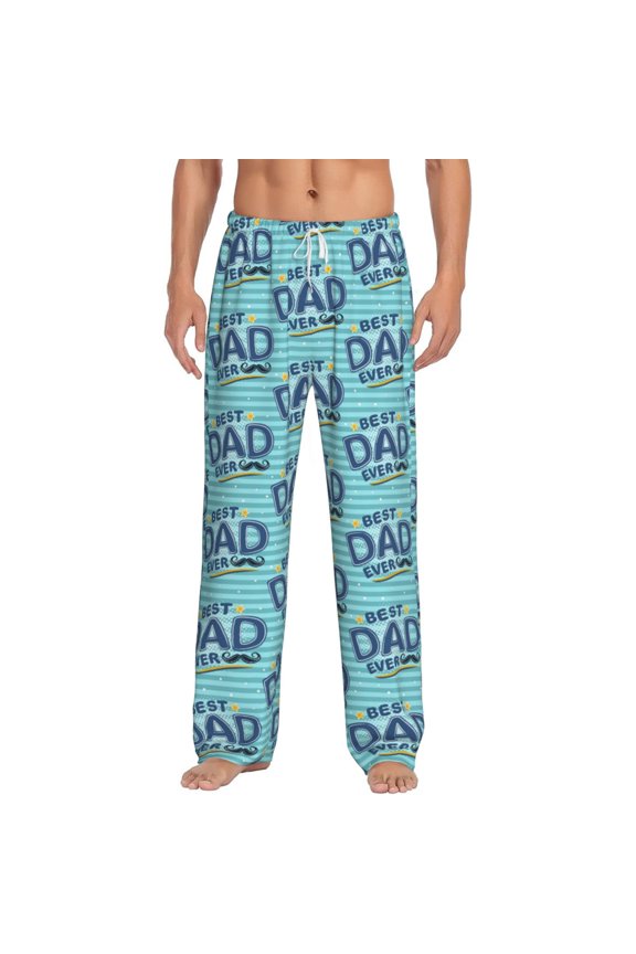 Best Dad Ever Men's Straight Lounge Pajama Pants: The Ultimate in Comfortable Sleepwear