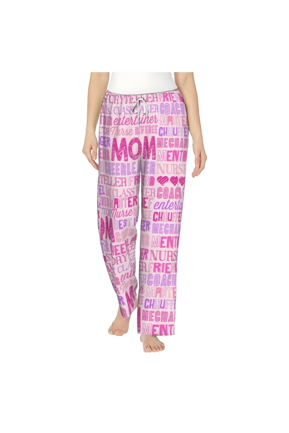 Best Mom ever Women's Straight Lounge Pajama Pants: The Epitome of Relaxed Sleepwear