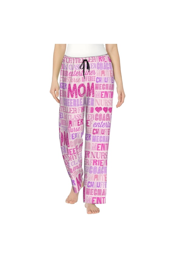 Best Mom ever Women's Straight Lounge Pajama Pants: The Epitome of Relaxed Sleepwear
