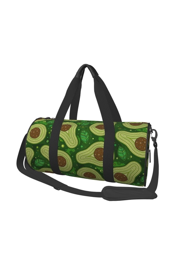 Big Colorful Avocados Print Travel Duffle Bag, Bag Carry On Tote Bags for Women, Travel Sport Gym Bag for Men, Hospital Bag for Labor and Delivery