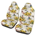 thumbnail image 1 of Xecao Bird Sunflowers Print Car Seat Cover in That Fits Most Cars, Vans, SUVs, and Trucks., 1 of 7