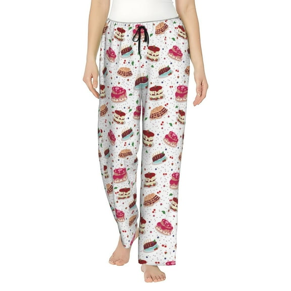 Xecao Birthday Cake Women's Straight Lounge Pajama Pants: The Epitome of Relaxed Sleepwear