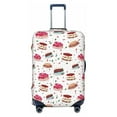 thumbnail image 1 of Xecao Birthday Cake print Elastic Luggage Cover, with double-sided print , is perfect for travel, business, and daily use, 1 of 9