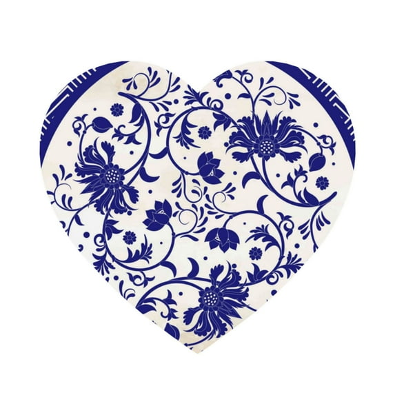 Xecao Blue And White Porcelain Pattern for Fridge Magnets - Fun Decorative Refrigerator Magnets, Cute and Soft for Stylish Kitchen Accents