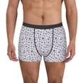 thumbnail image 1 of Xecao Blue Dandelion Print Men's Underwear Boxer Briefs,Breathable Choice for Men's Underwear-XX-Large, 1 of 5