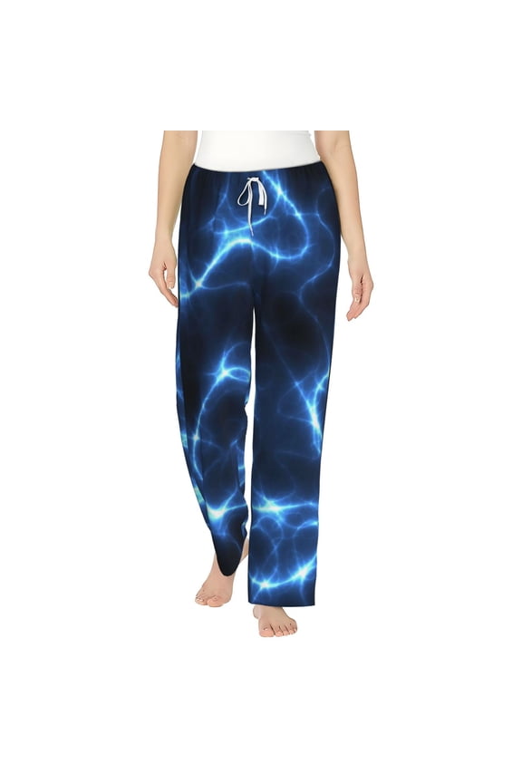 Blue Lightning Women's Straight Lounge Pajama Pants: The Epitome of Relaxed Sleepwear